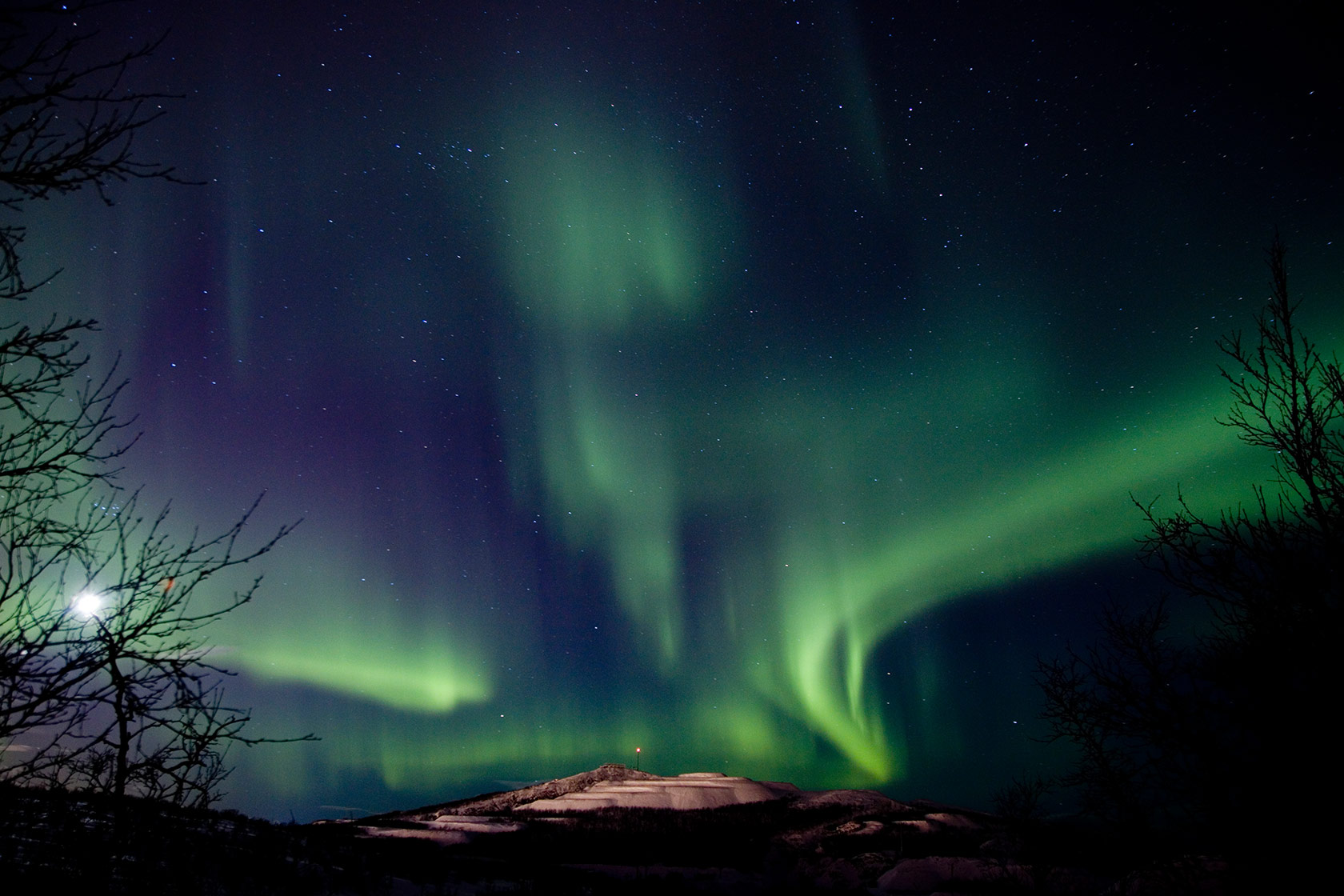 The magical northern lights Camp Ripan